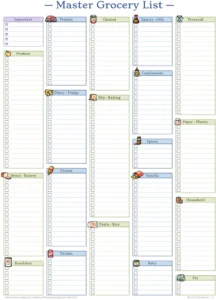 master-einkaufs-liste-vorlage