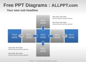 matrix-und-pfeildiagramme-ppt-vorlage-visualisierung