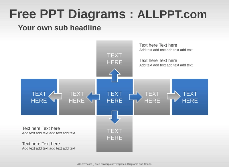 matrix-und-pfeildiagramme-ppt-vorlage-visualisierung
