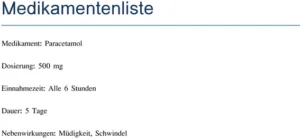 medikamentenliste-uebersicht-einnahme-dauer-nebenwirkungen