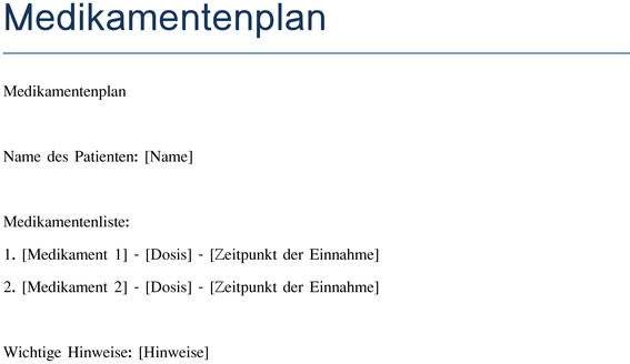 medikamentenplan-fuer-die-organisation-der-medikation