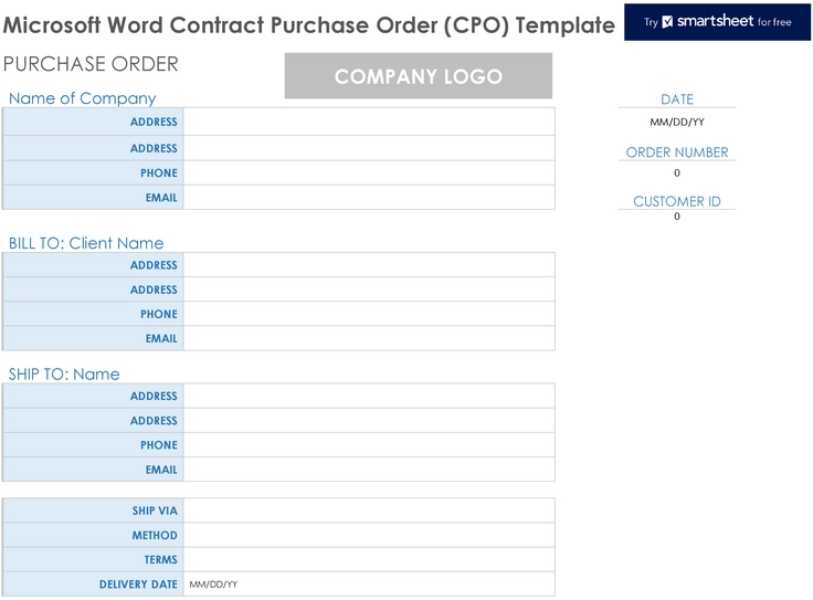 microsoft-word-contract-purchase-order-vorlage
