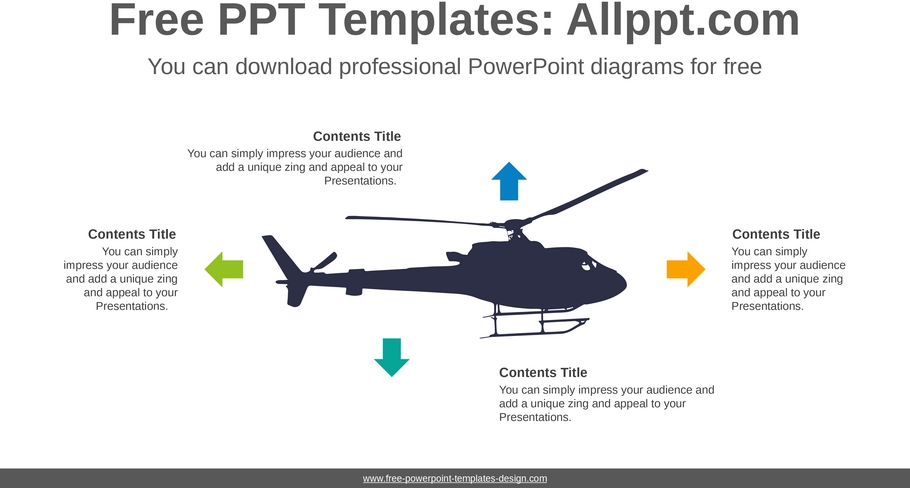 militaerhubschrauber-powerpoint-diagramm