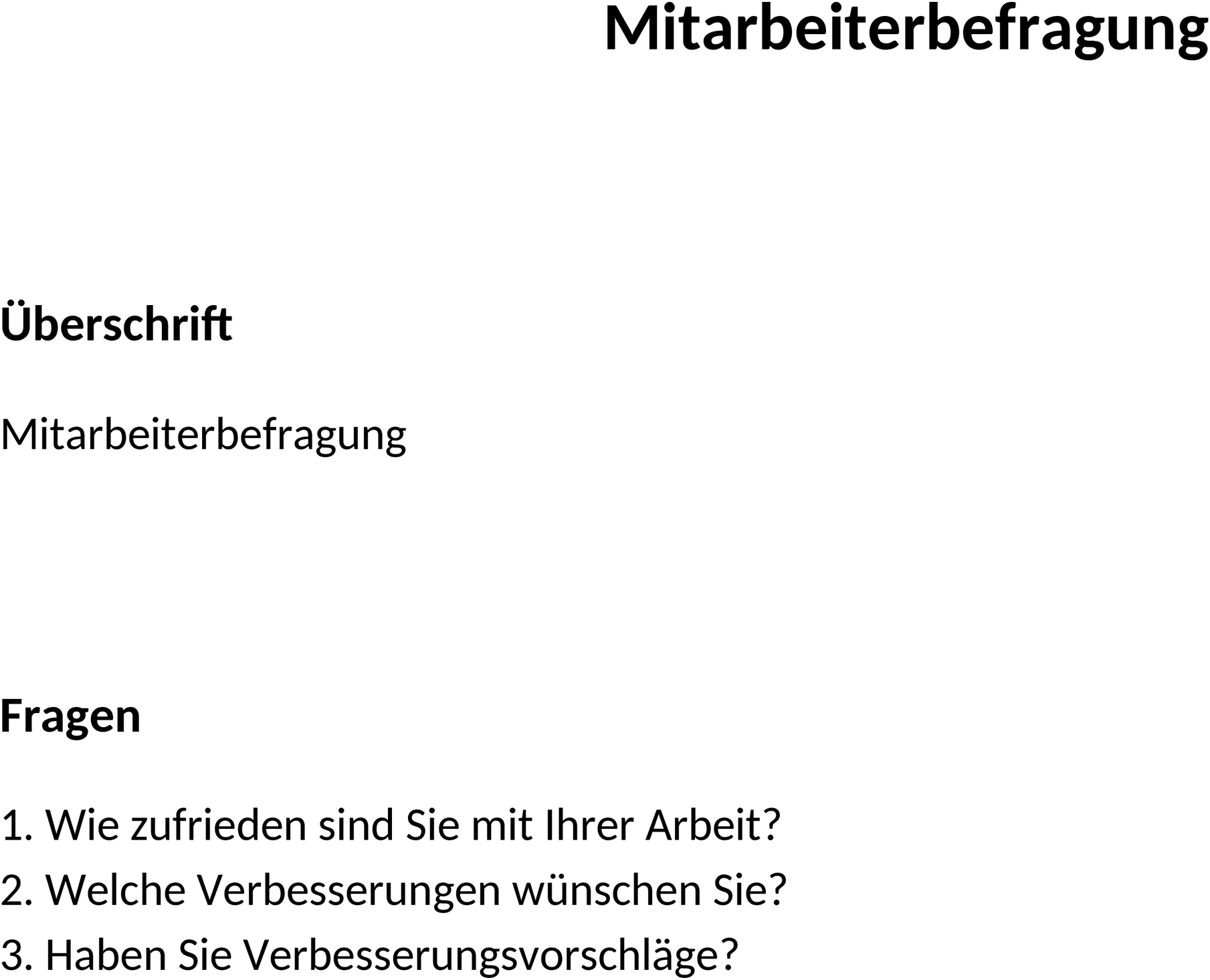 Mitarbeiterbefragung-Word-Template