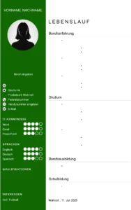moderne-bewerbung-vorlage-mit-lebenslauf