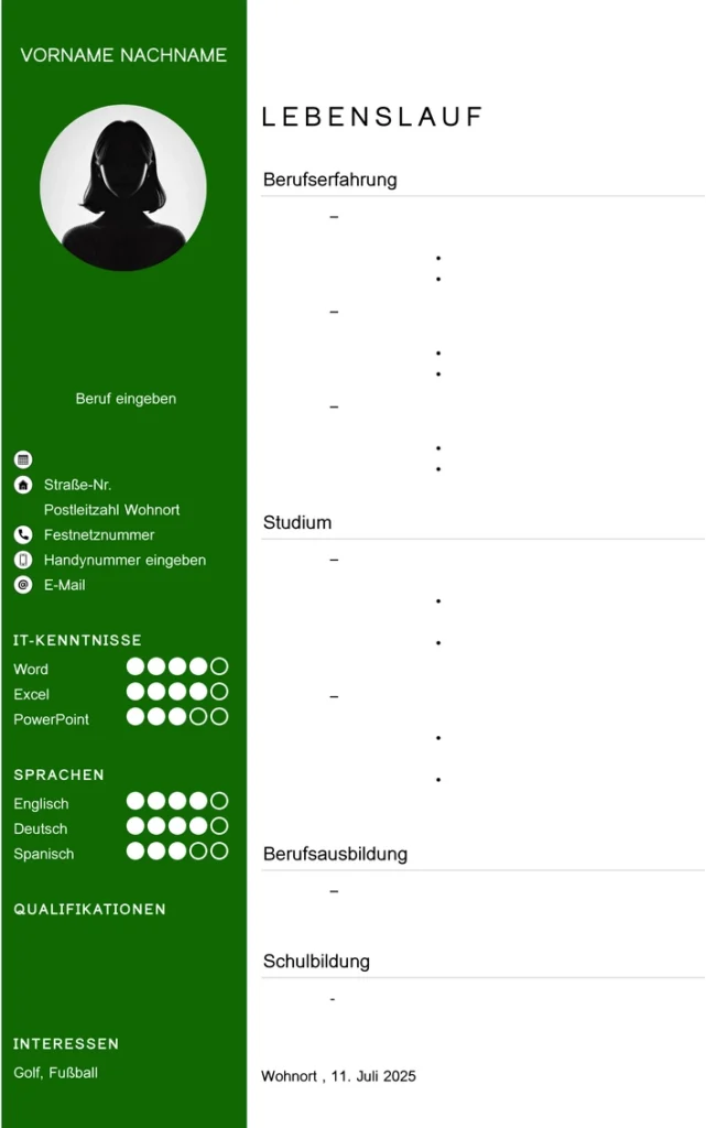 moderne-bewerbung-vorlage-mit-lebenslauf