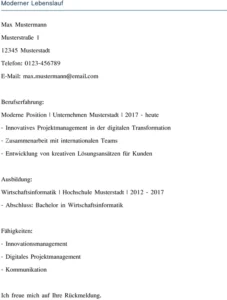 moderne-vorlage-fuer-lebenslauf-und-bewerbung