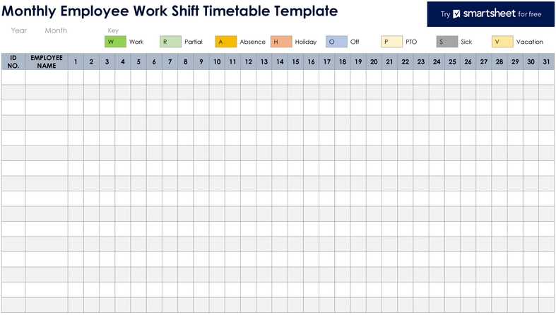 monatliche-mitarbeiterschicht-timetable-pdf