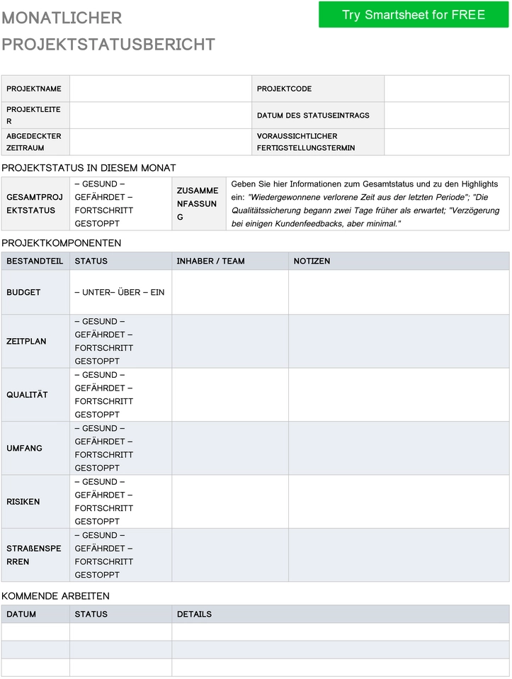 monatliche-projektstatusberichte-vorlage