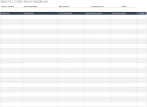 monatlicher-trainingsplan-vorlage