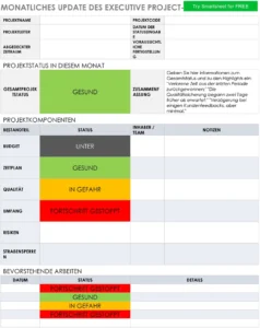 monatliches-projektstatus-update-vorlage