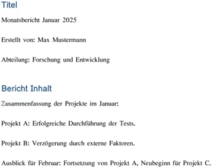 monatsbericht-januar-2025-bericht-vorlage