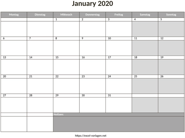 monatskalender-2020-excel