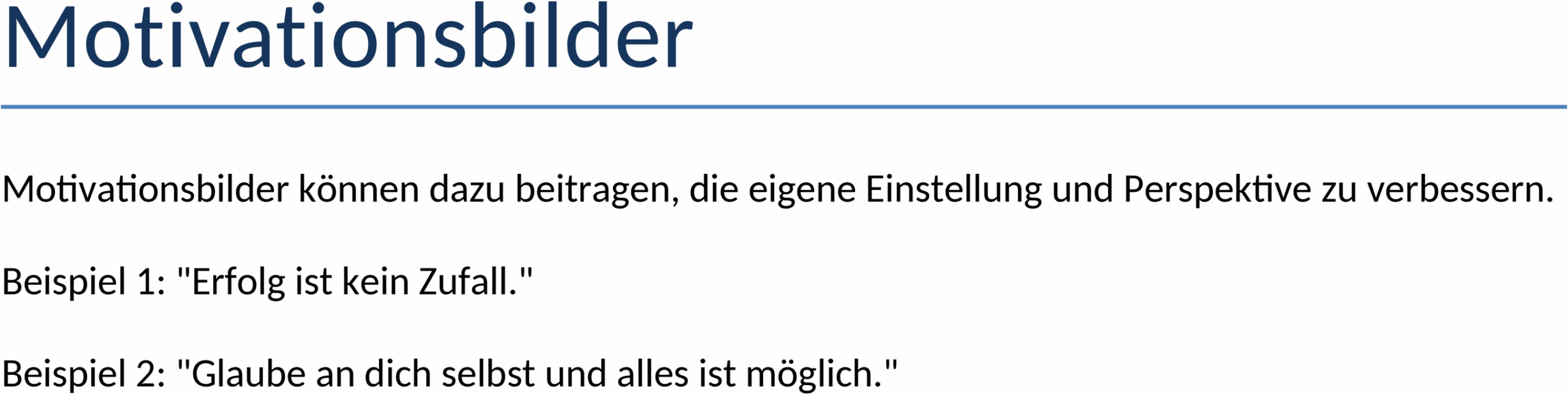 Word-Vorlage für Motivationsbilder