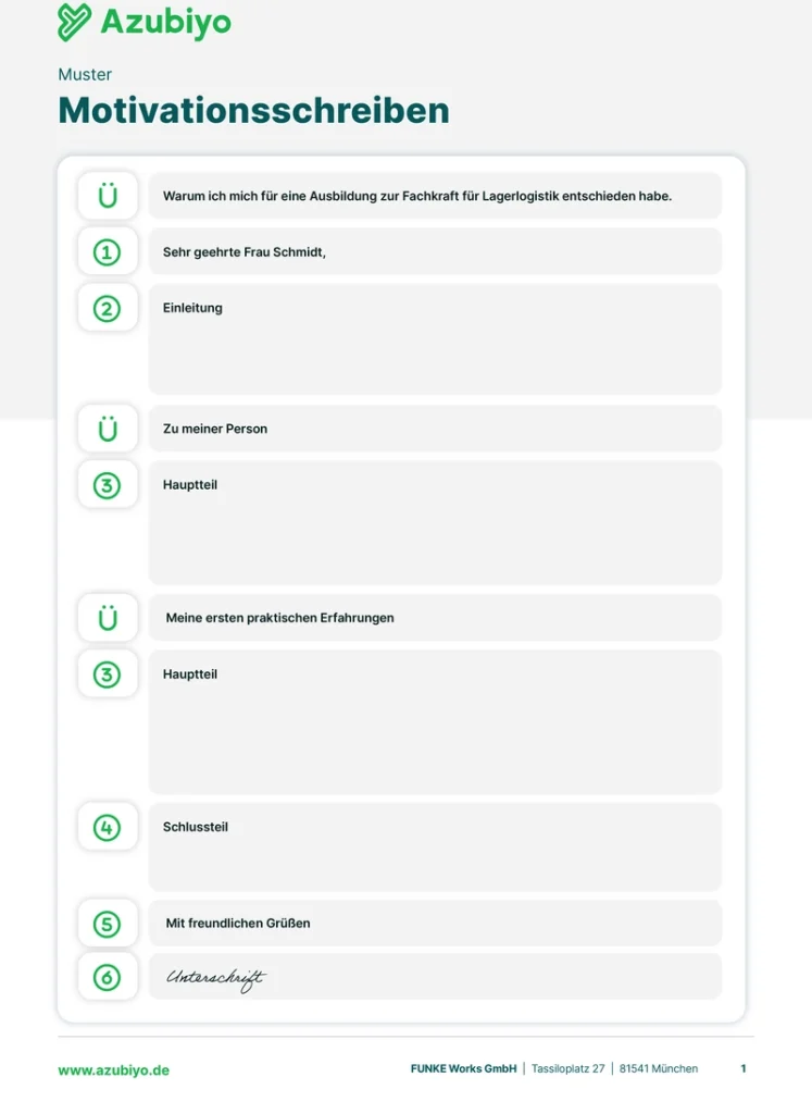 motivationsschreiben-ausbildung-fachkraft-lagerlogistik