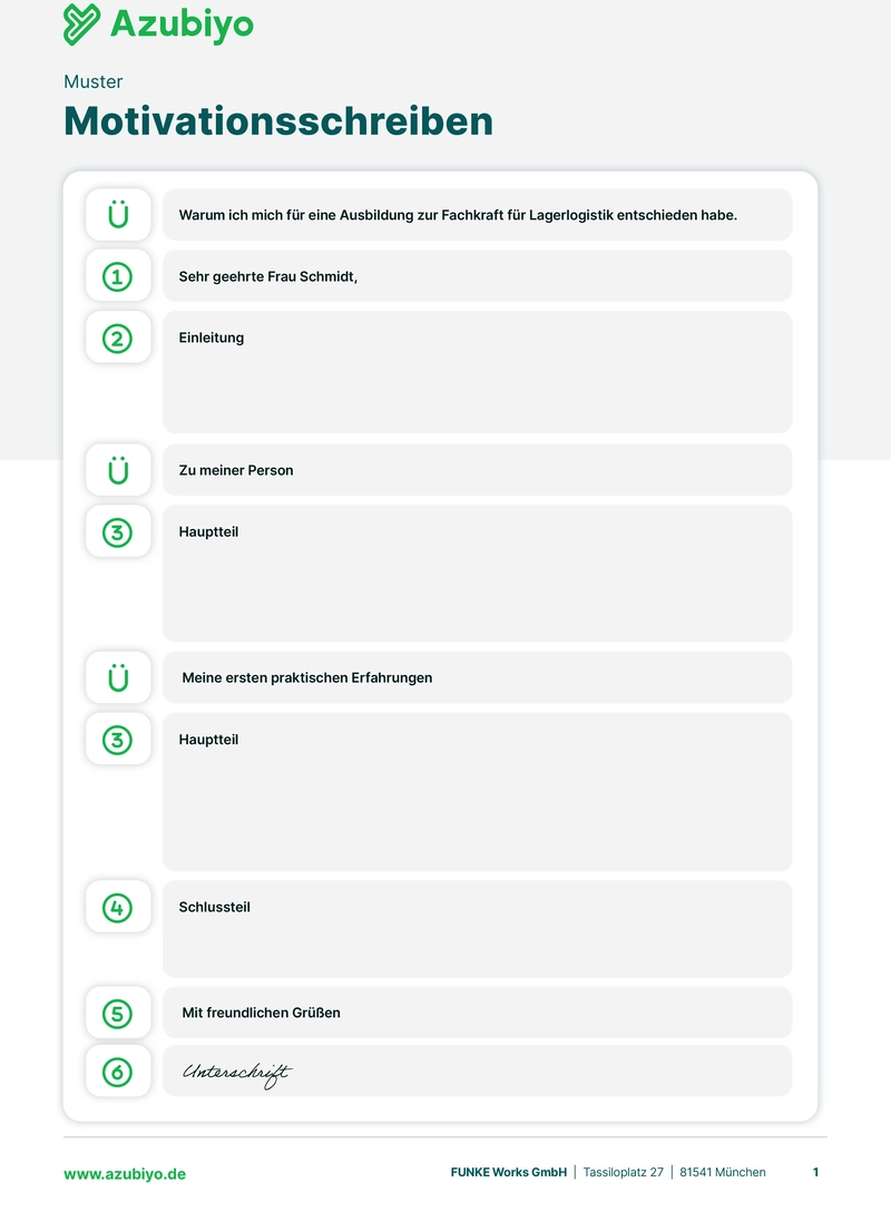 motivationsschreiben-ausbildung-fachkraft-lagerlogistik