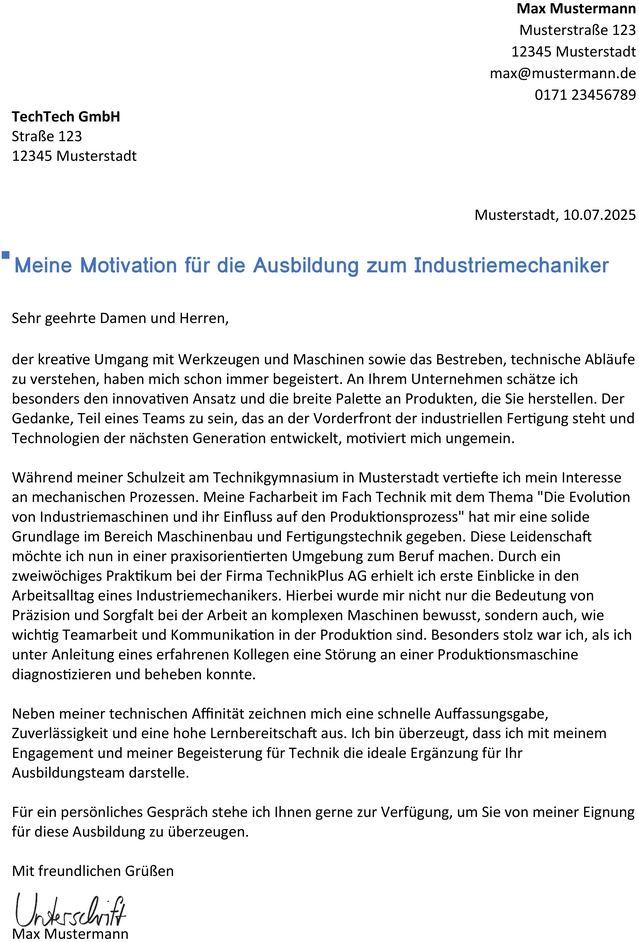 motivationsschreiben-ausbildung-industrie-technik-beruf-zukunft