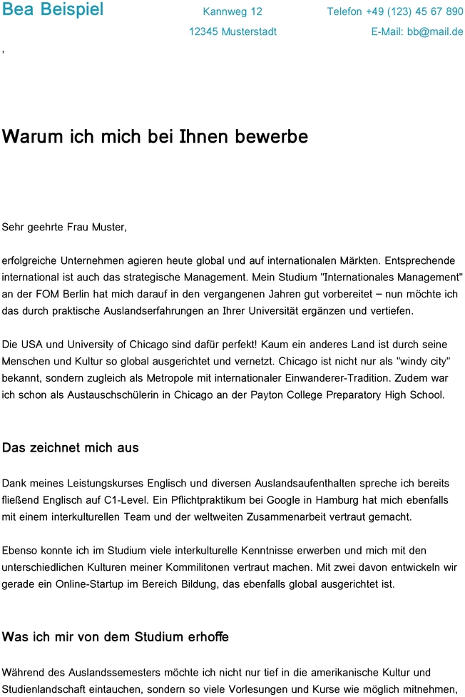 motivationsschreiben-auslandssemester-vorlage