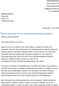 motivationsschreiben-bewerbung-studium-word vorlage
