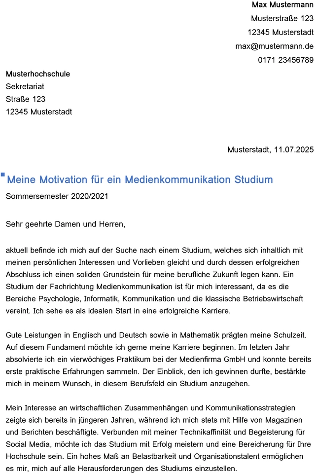 motivationsschreiben-fuer-medienkommunikation-studium