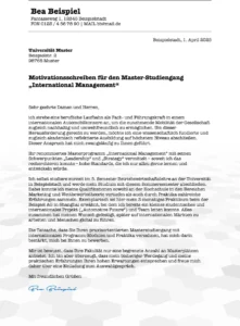 motivationsschreiben-master-studiengang