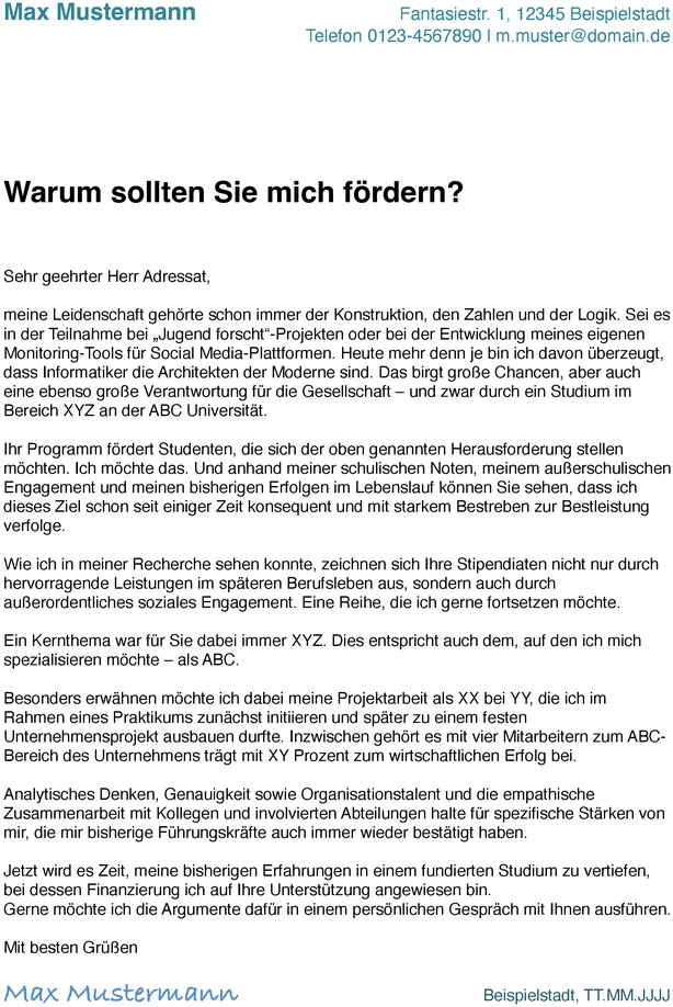 motivationsschreiben-stipendium-vorlage