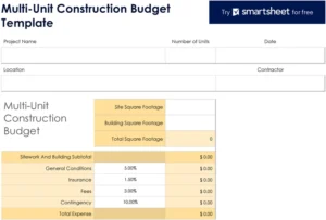 multi-unit-construction-budget-vorlage