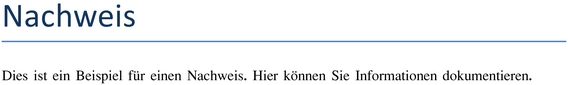 nachweis-vorlage-fuer-dokumentation-und-antraege