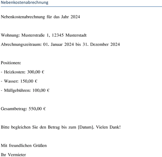 nebenkostenabrechnung-fuer-das-jahr-2024-gestalten