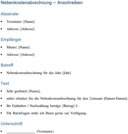 nebenkostenabrechnung-vorlage-erstellen