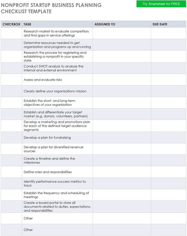 nonprofit-startup-business-plan-checkliste