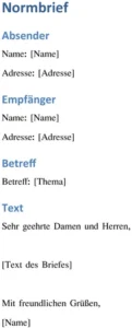 normbrief-vorlage-fuer-professionelle-kommunikation