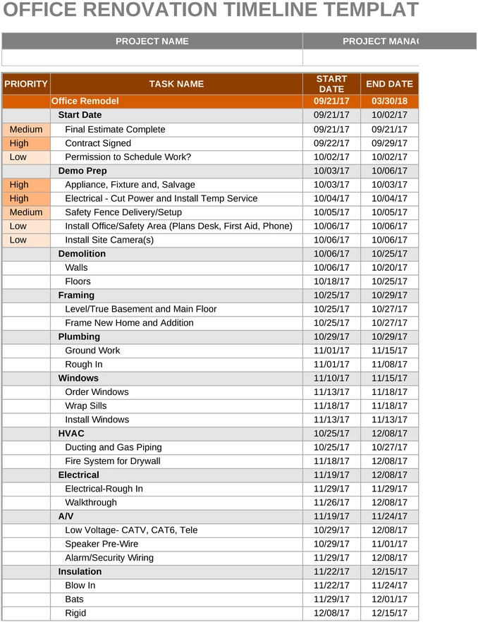 office-renovierung-zeitplan-vorlage-excel