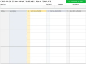 one-page-30-60-90-day-business-plan
