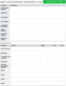 one-page-nonprofit-marketing-plan