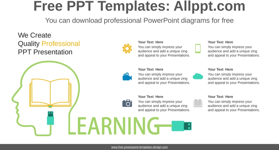 online-learning-presentation-vorlage