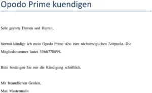 opodo-prime-kuendigen-vorlage