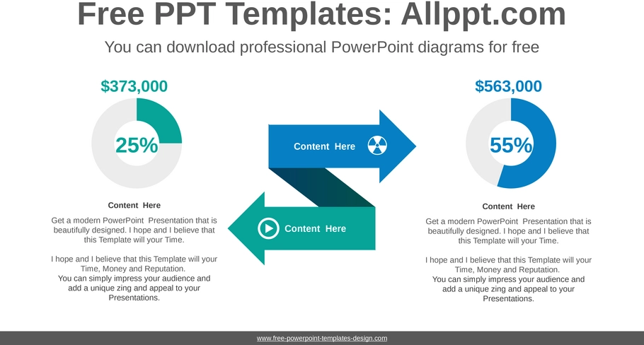opposite-arrow-powerpoint-vorlage-visualisierung