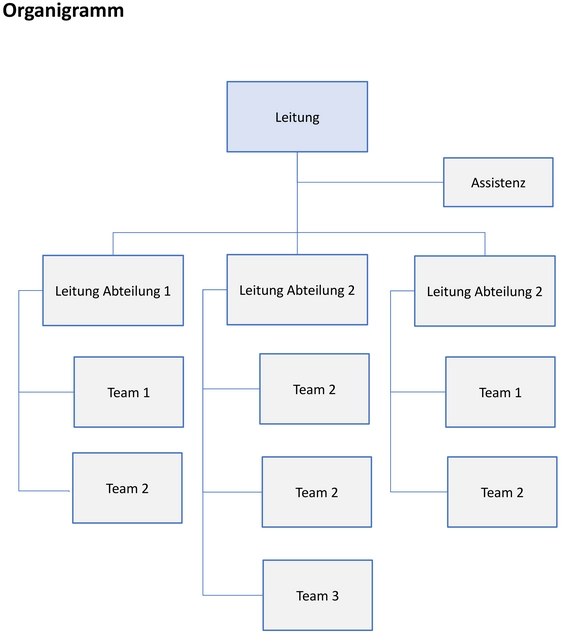 organigramm-vorlage-fuer-unternehmensorganisation