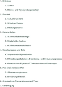 organisatorischer-aenderungsmanagementplan-vorlage