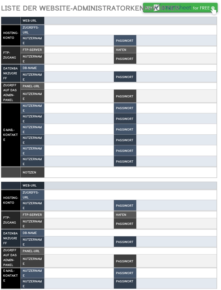 passwortliste-fuer-website-administratoren