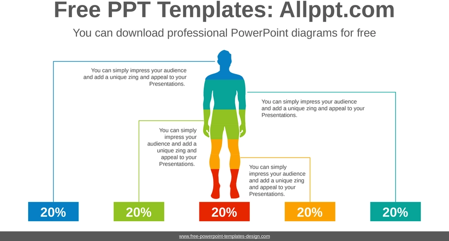people-silhouette-chart-powerpoint-diagramm