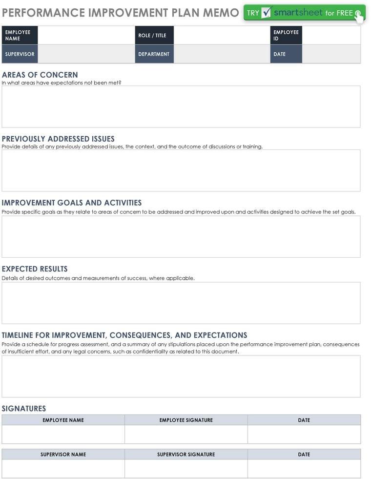 performance-improvement-plan-memo