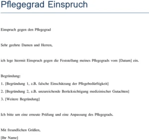 pflegegrad-einspruch-vorlage-fuer-antraege