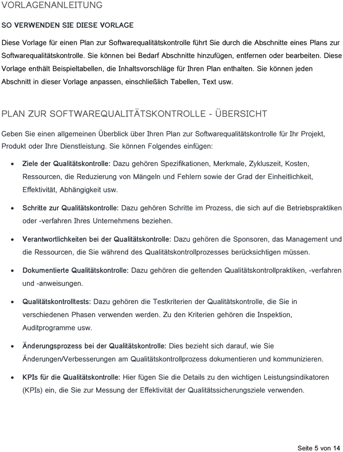 plan-zur-softwarequalitaetskontrolle-vorlage