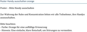 poster-bitte-handy-ausschalten-orange