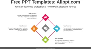 powerpoint-vorlage-4-options-rhombus-fuer-praesentationen