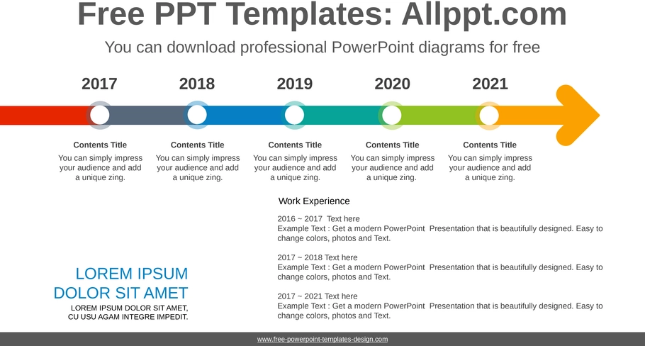 powerpoint-vorlage-bewerbung-und-lebenslauf-arrow-across-circles
