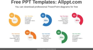 powerpoint-vorlage-doughnut-diagramme-datenvisualisierung