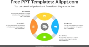 powerpoint-vorlage-fuer-4-teil-ring-diagramm